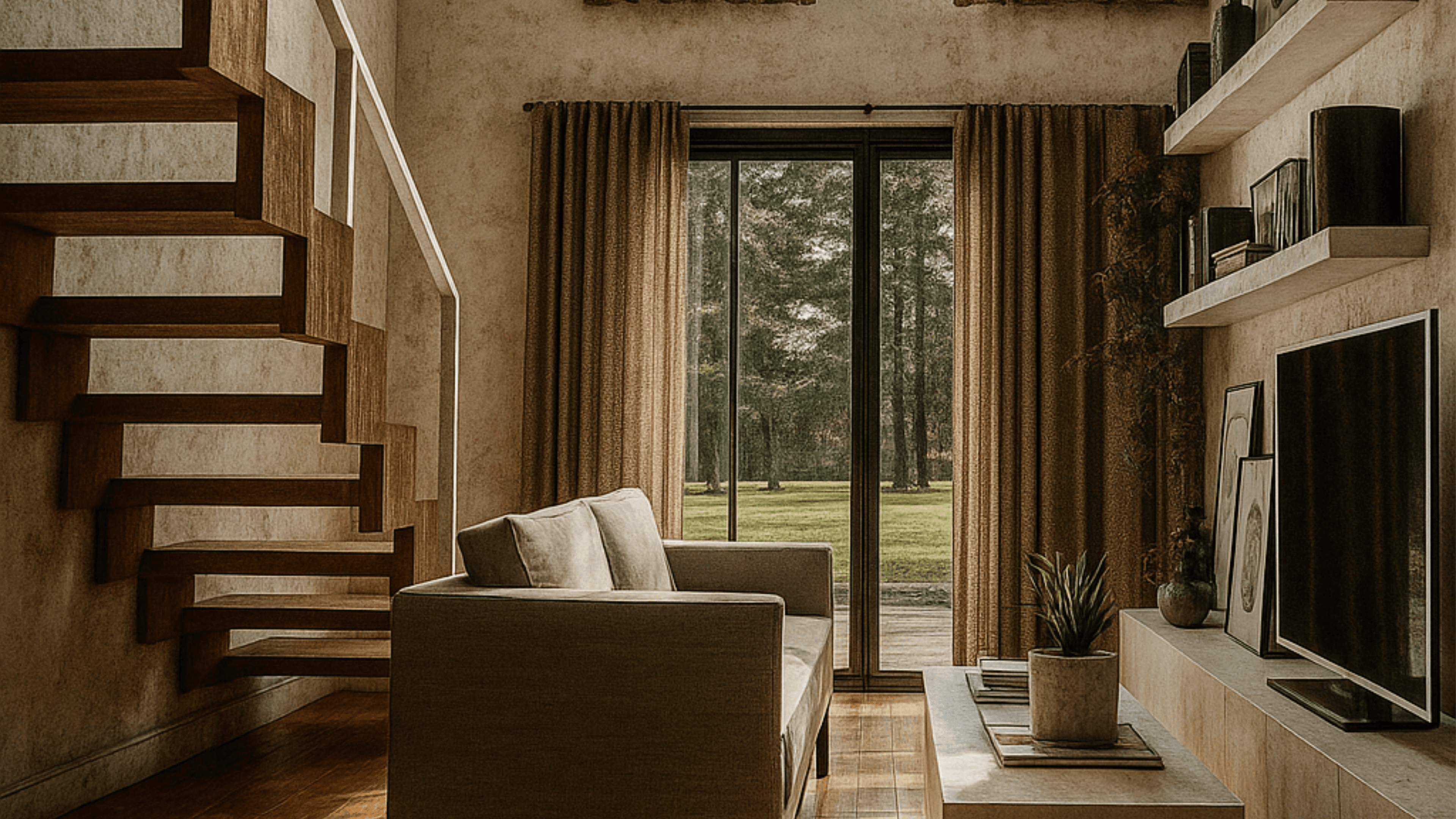 Ruang Keluarga Elegan